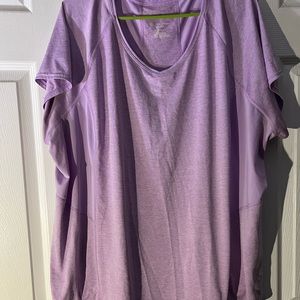 Short sleeve work out shirt